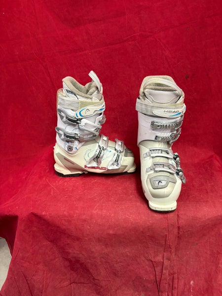 Ski Boots: Mondo 23 & 23.5 Women's HEAD Ski Boots (Used)