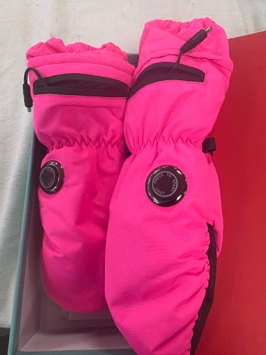 Pink Large/Extra Large Girls Gloves (New)