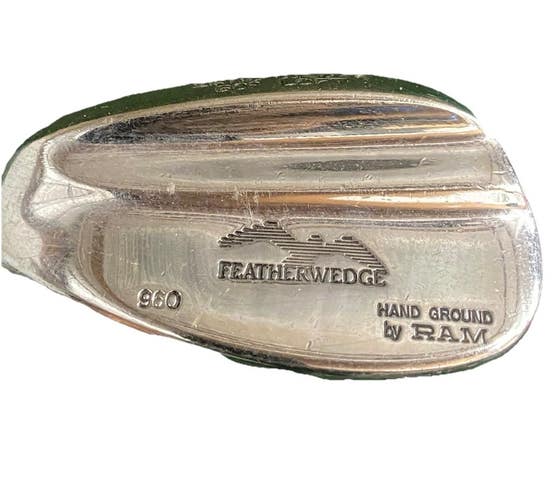 Featherwedge Hand Ground By Ram 960 Sand Wedge 60 LH Stiff Steel 34.5" Good Grip