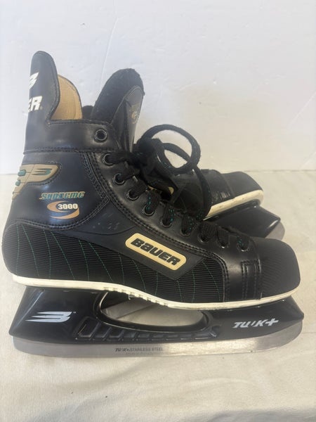 Bauer Supreme 3000 Hockey Skates Regular Width 9.5 (Used)