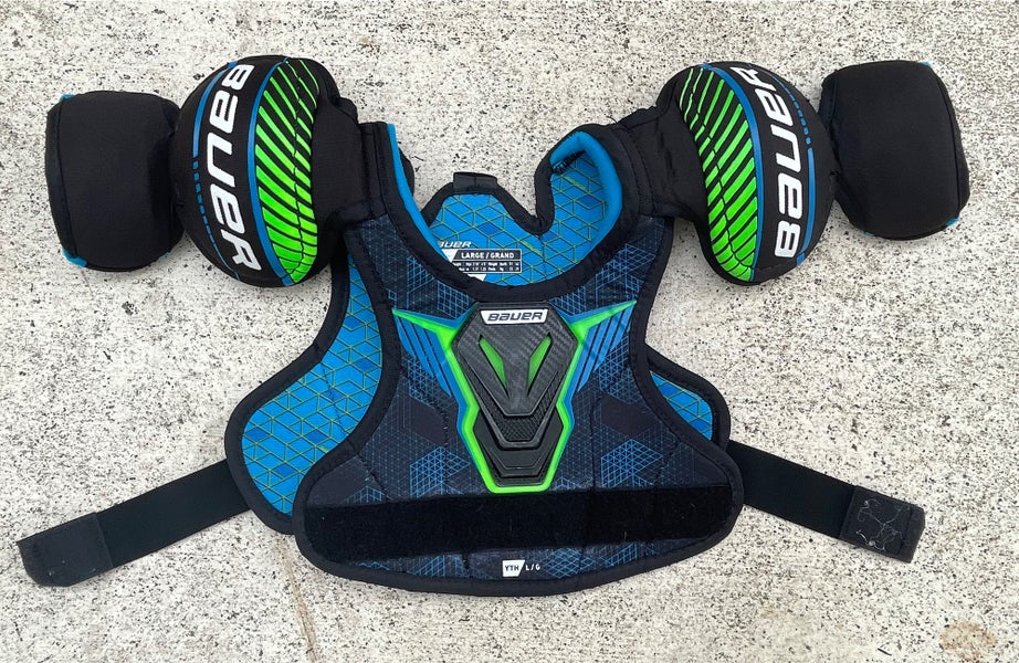 Men's Large Youth Bauer X Shoulder Pads (Used)