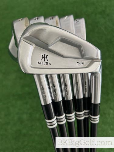Miura TC-201 Forged Iron Set 5-P / Project X LZ 6.0 Stiff