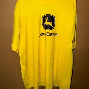 John Deere Graphic T Shirt Mens Size 3XL Used Pre Owned Good Condition