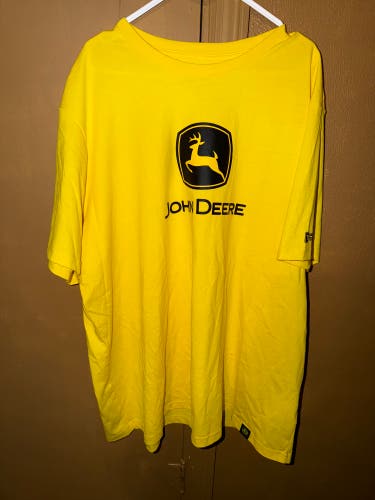 John Deere Graphic T Shirt Mens Size 3XL Used Pre Owned Good Condition