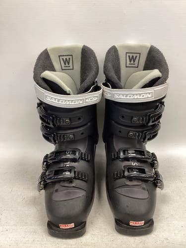 Used Salomon PERFORMA 4.0 Womens DH Ski Boot Black 235 MP - J05.5 - W06.5 11851-S000041133