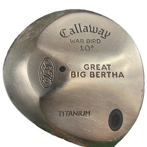 Callaway Great Big Bertha War Bird Driver 10* RH Regular Graphite 44.5" New Grip