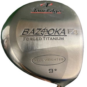 Tour Edge Bazooka F4 Forged Titanium Driver 9* RH Stiff Graphite 45" Stock Grip