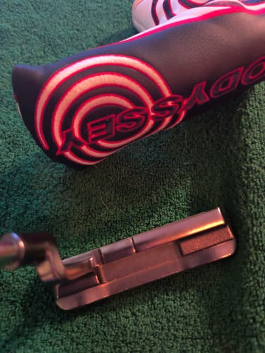 Gray Men's Odyssey Blade White Ice 1 Right Handed Putter 34.5" (Used)