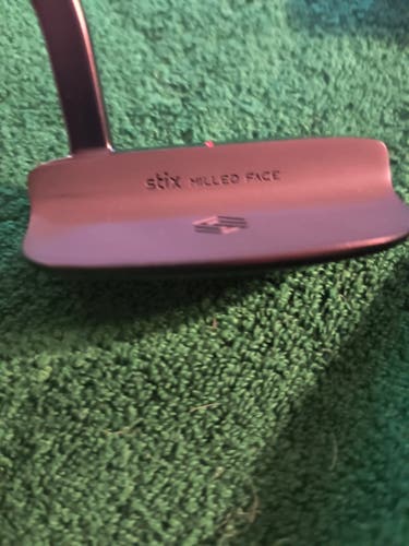 Black Men's Mallet All Black Right Handed Putter 34" (New)