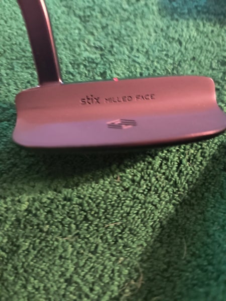 Black Men's Mallet All Black Right Handed Putter 34" (New)