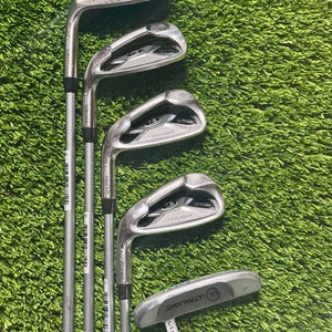 LH US Kids Golf USKG Ultralight Set WT-10s UL60-s 6,8,PW, 56 Sand Wedge, Putter