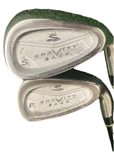 Cobra Gravity Back Wedge Set PW,SW RH MSS Senior Flex Graphite New Midsize Grips