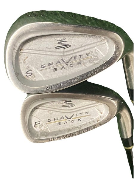 Cobra Gravity Back Wedge Set PW,SW RH MSS Senior Flex Graphite New Midsize Grips