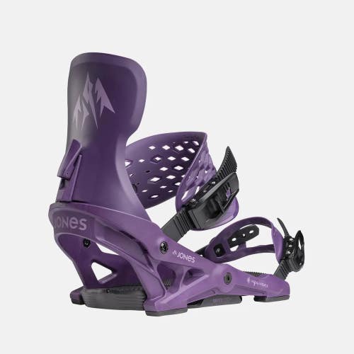 JONES 24/25 EQUINOX WOMEN'S SNOWBOARD BINDINGS PURPLE MD, NEW
