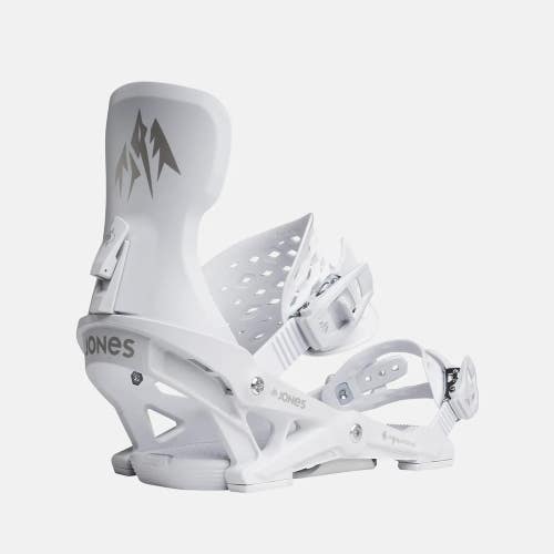 JONES 24/25 EQUINOX WOMEN'S SNOWBOARD BINDINGS WHITE SM, NEW