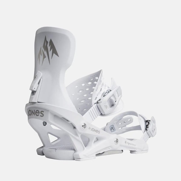 JONES 24/25 EQUINOX WOMEN'S SNOWBOARD BINDINGS WHITE SM, NEW