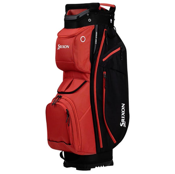 NEW 2025 Srixon Premium Red/Black 14 Way Top Cart Golf Bag