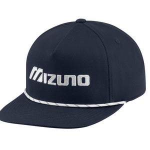 NEW Mizuno Vintage Rope Navy Adjustable Snapback Golf Hat/Cap