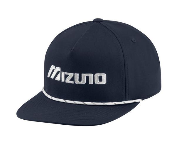 NEW Mizuno Vintage Rope Navy Adjustable Snapback Golf Hat/Cap