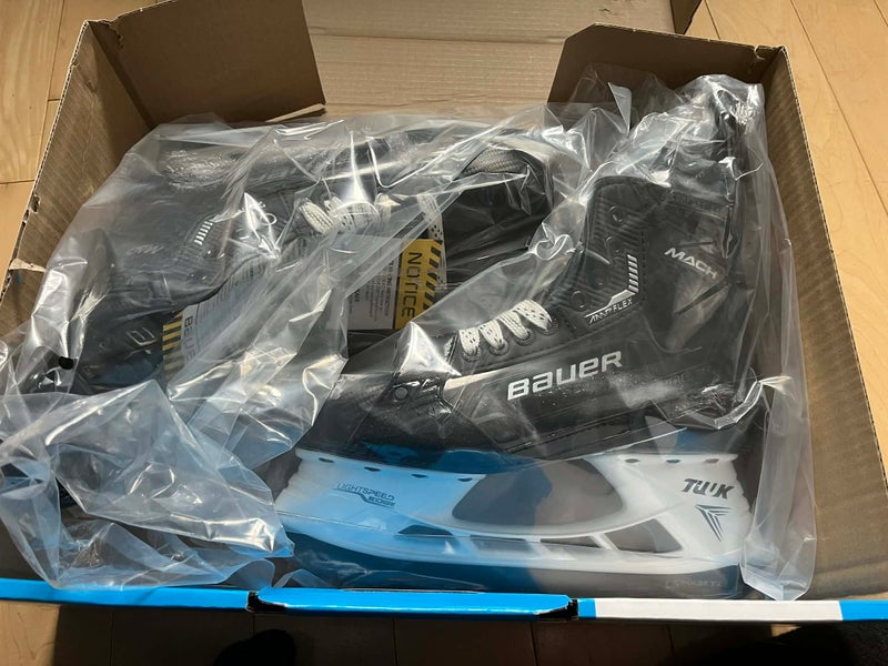 (New) Bauer Supreme Mach Hockey Skates Size 8 Fit 2