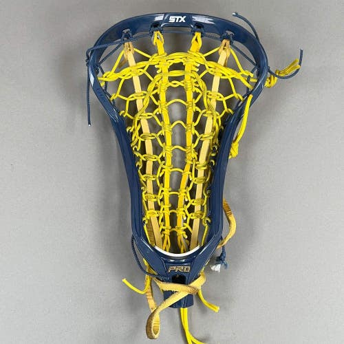 STX Crux Pro Womens Attack/Mid Strung Lacrosse Head
