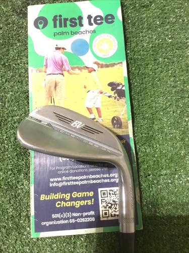 Titleist Vokey Design SM8 F Grind 52* Gap Wedge (GW) Wedge Flex Steel Shaft