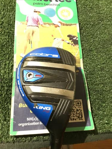 Cobra King F9 Baffler Speedback One Length 19*3 Hybrid Regular 7R Atmos Graphite