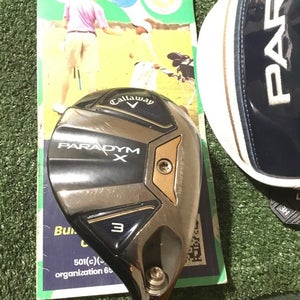 Callaway Paradym X 18* 3 Hybrid Regular HZRDUS 65g Graphite Shaft (39.75)