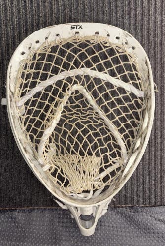 STX Eclipse Goalie Stick Head Only - Strung Good Condition White