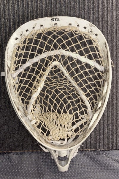 STX Eclipse Goalie Stick Head Only - Strung Good Condition White