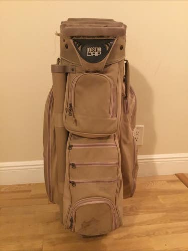 Master Grip Cart Golf Bag with 14-way Dividers & Rain Cover
