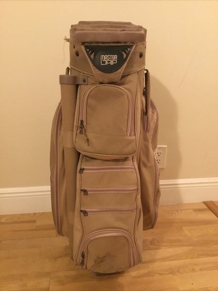 Master Grip Cart Golf Bag with 14-way Dividers & Rain Cover