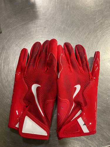Used Nike VAPOR FB GLOVES FB Gloves Red MD 11614-S000226697