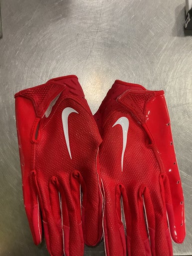Used Nike VAPOR FB GLOVES FB Gloves Red LG 11614-S000226696