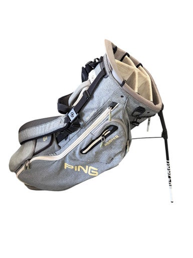 Used Ping HOOFER Mens Stand Bag Grey 11307-S000261389