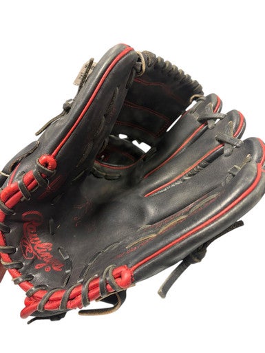 Used Rawlings HEART OF THE HIDE PROR205-9BCS BB/SB Glove RH Throw Black 11 3/4" 11307-S000261382