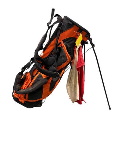 Used Taylormade BAG Mens Stand Bag Orange 11307-S000261321