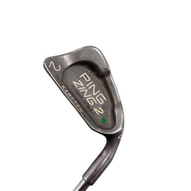 Used Ping ZING 2 GREEN DOT Mens Individual Iron RH 2 Iron 11307-S000261206