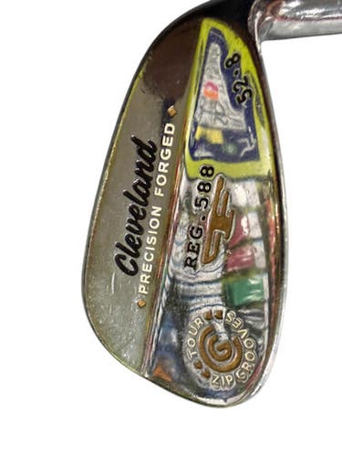 Used Cleveland PRECISION FORGED Golf Wedge Mens RH 52 Degree 11307-S000261519