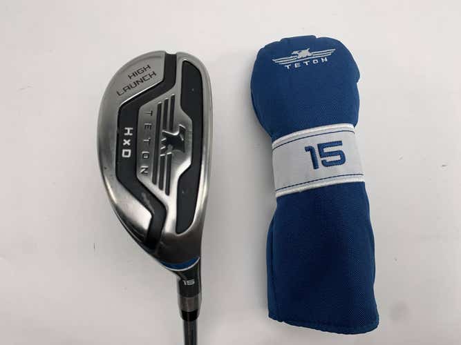 Teton HxD 1 Hybrid 15* 75g Senior Graphite Mens RH HC
