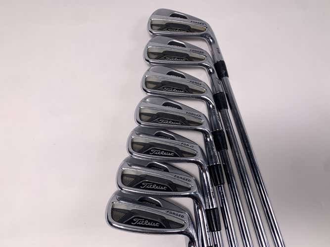 Titleist 712 AP2 Iron Set 4-PW True Temper Dynamic Gold S300 Stiff Steel Mens RH