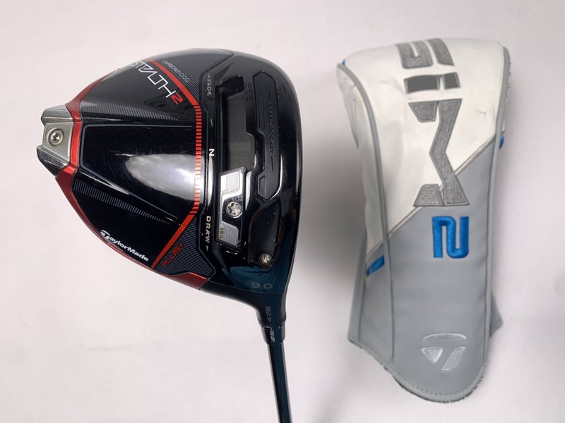 TaylorMade Stealth 2 Plus Driver 9* Kai'li Red 60g Stiff Graphite Mens RH HC