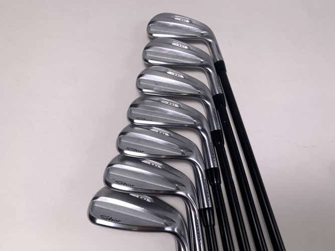 Titleist T100 2021 Iron Set 4-PW Project X LZ 6.0 Black Stiff Steel Mens RH