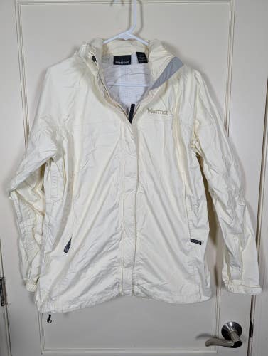 Marmot Precip Rain Jacket Windbreaker Hooded Shell Full Zip Womens Size: XL