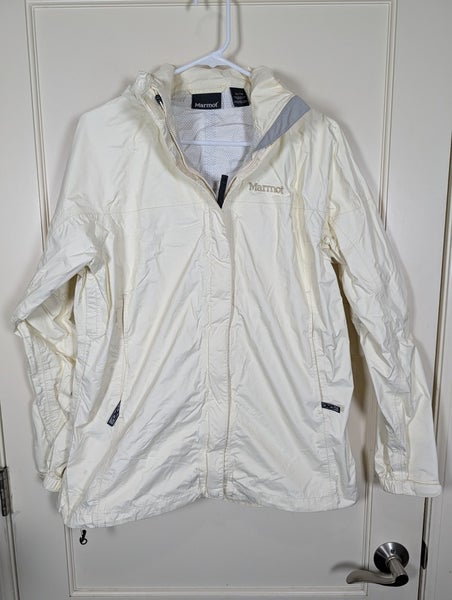 Marmot Precip Rain Jacket Windbreaker Hooded Shell Full Zip Womens Size: XL