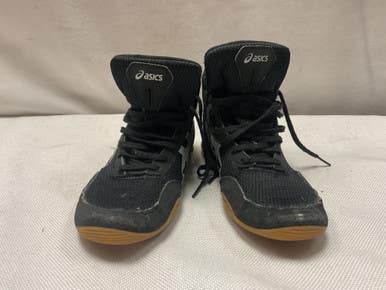 Used Asics Wrestling Shoes Black Junior 03 11490-S000267586