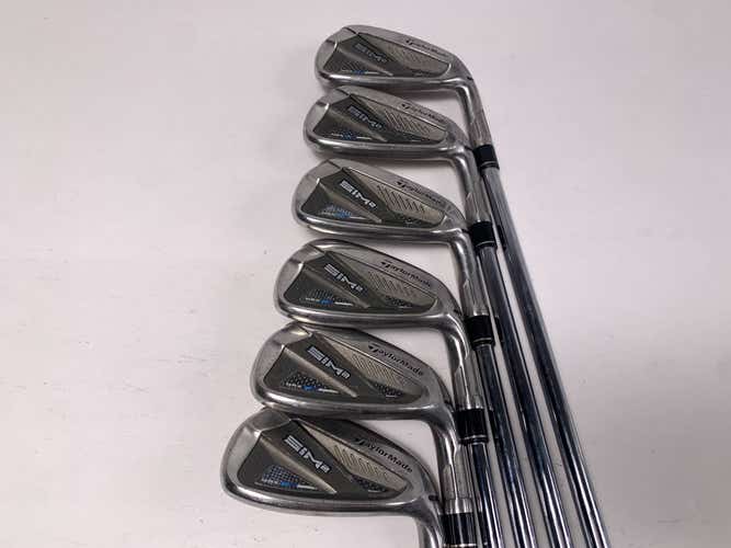 TaylorMade SIM2 MAX Iron Set 5-PW NS Pro Modus 3 Tour 105 Stiff Steel Mens RH