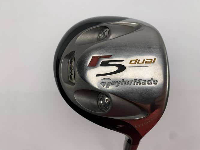 TaylorMade R5 Dual 7 Fairway Wood 21* MAS2 55g Senior Graphite Mens RH