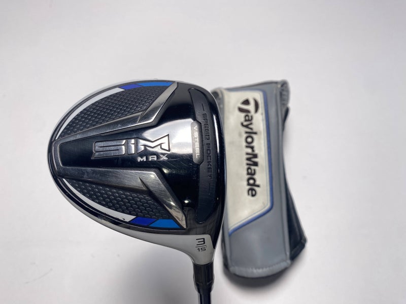 TaylorMade SIM MAX 3 Fairway Wood 15* Fujikura Ventus Blue 6S Stiff Mens RH HC