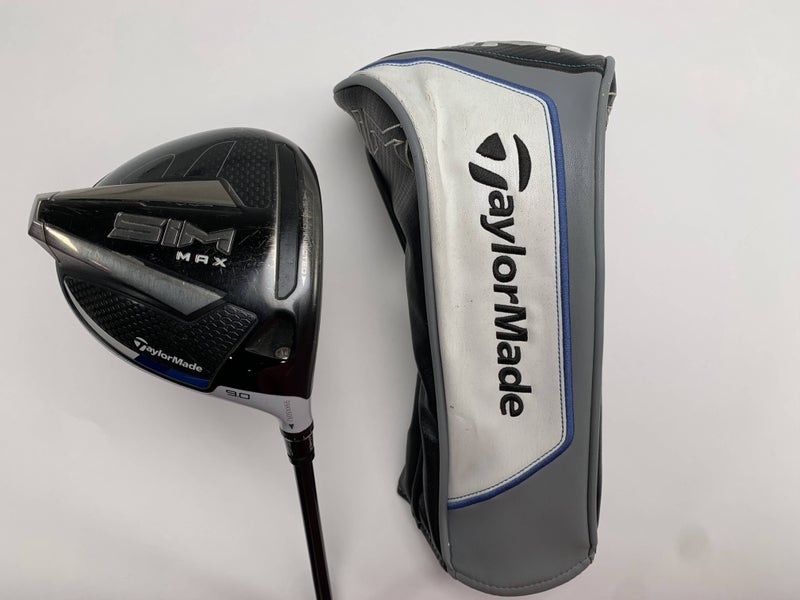 TaylorMade SIM MAX Driver 9* Fujikura Ventus Red 5R Regular Graphite Mens RH HC